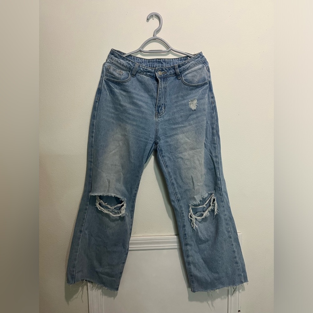 Pacsun distressed baggy jeans
